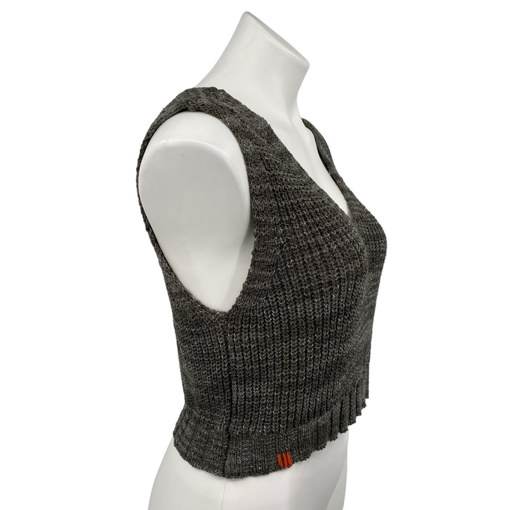 BDG Urban Outfitters Crop Knit Sweater Vest Top Small - Picture 4 of 14